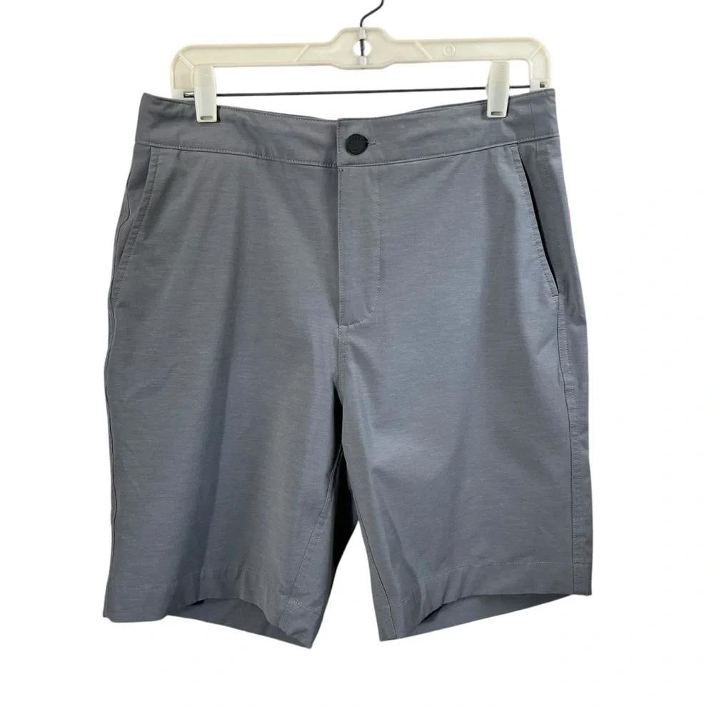 FAHERTY All Day Shorts 9in in Ice Grey‎
